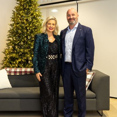 Tom Segura and his wife, Christina Pazsitzky, posted a picture together.